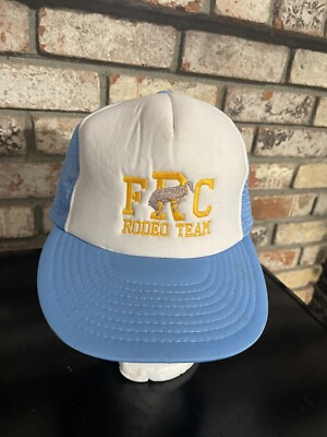 Vintage FRC Rodeo Team Trucker Mesh Hat / Cap Hipster by Nissin | eBay