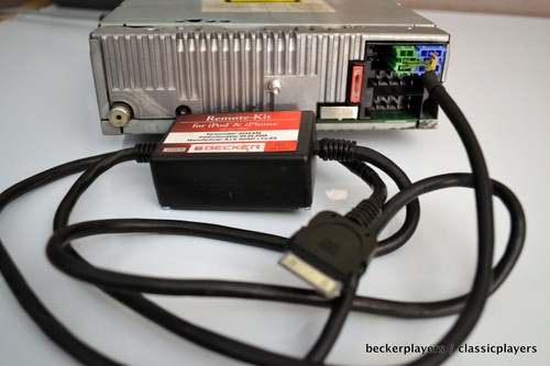 Original BECKER Remote Kit iPod Iphone Cascade Pro Mexico Pro Indianapolis & Pro - Picture 6 of 9