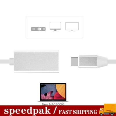 USB-C-auf-Mini-DisplayPort-Adapter USB 3.1 Typ C auf 2 Thunderbolt Hot S4