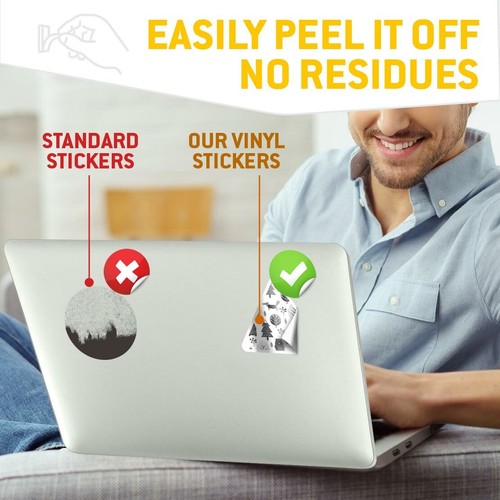2 x Triangle Stickers 10cm - BW - Cute Woodland Animal Forest Woods #41180 - 第 5/9 張圖片