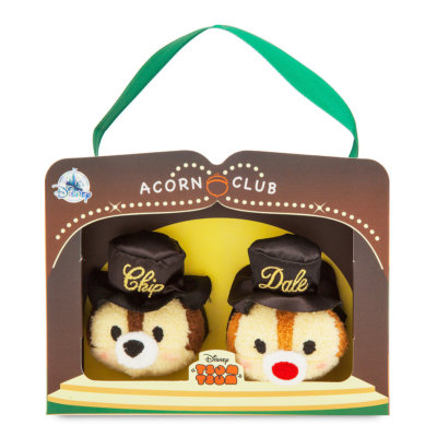 New US Disney Store Chip & Dale 75th Anniversary Tsum Tsum Plush