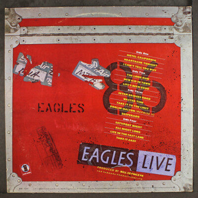 Eagles Live レコード EAGLES: live ASYLUM 12