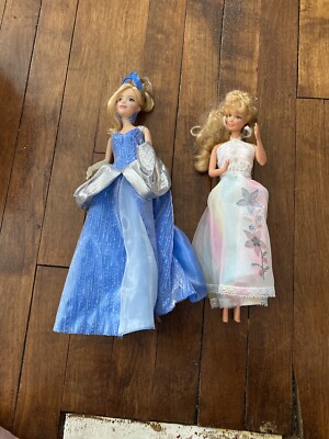 Lot of 2 BARBIES Evening Gown Princesses | eBay