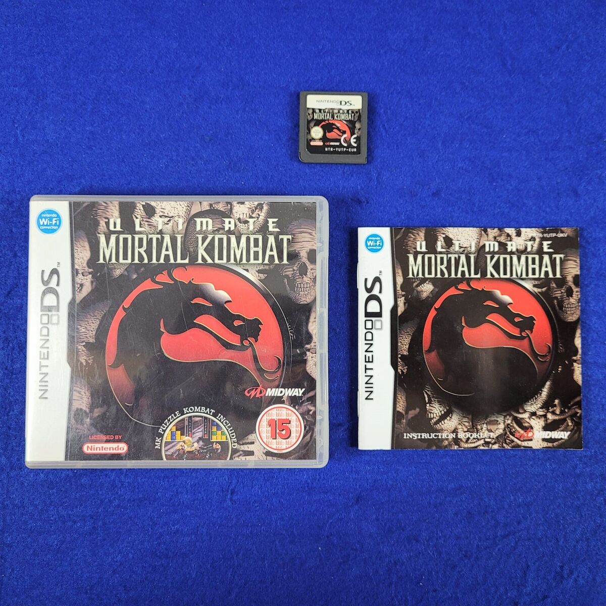 ds ULTIMATE MORTAL KOMBAT Game Lite DSi 3DS Nintendo REGION ds ULTIMATE MORTAL KOMBAT Game Lite DSi 3DS Nintendo REGION