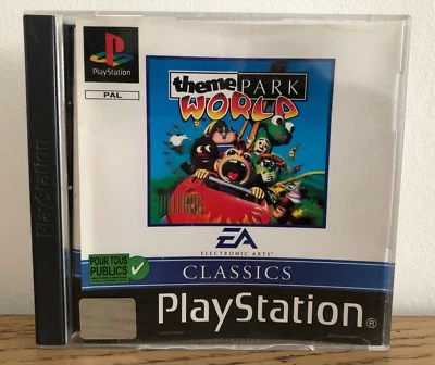 THEME PARK WORLD - PS1 - PlayStation 1 - PAL FR - Complet - Photo 1/3