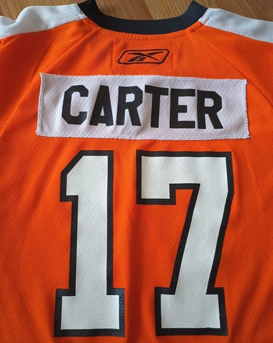 Jeff Carter #17 Philadelphia Flyers Reebok Jersey Youth S/M - Picture 6 of 6
