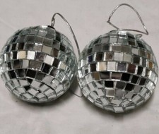 MINI PALLA SPECCHIO 5cm mirror ball specchi sfera albero natale palletta vintage