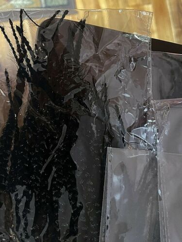 NU LOCS 14" 8 PACK BOBBI BOSS HAND MADE PRE LOOP WEAVED FAUX LOCS BLACK FINE END - 第 2/10 張圖片