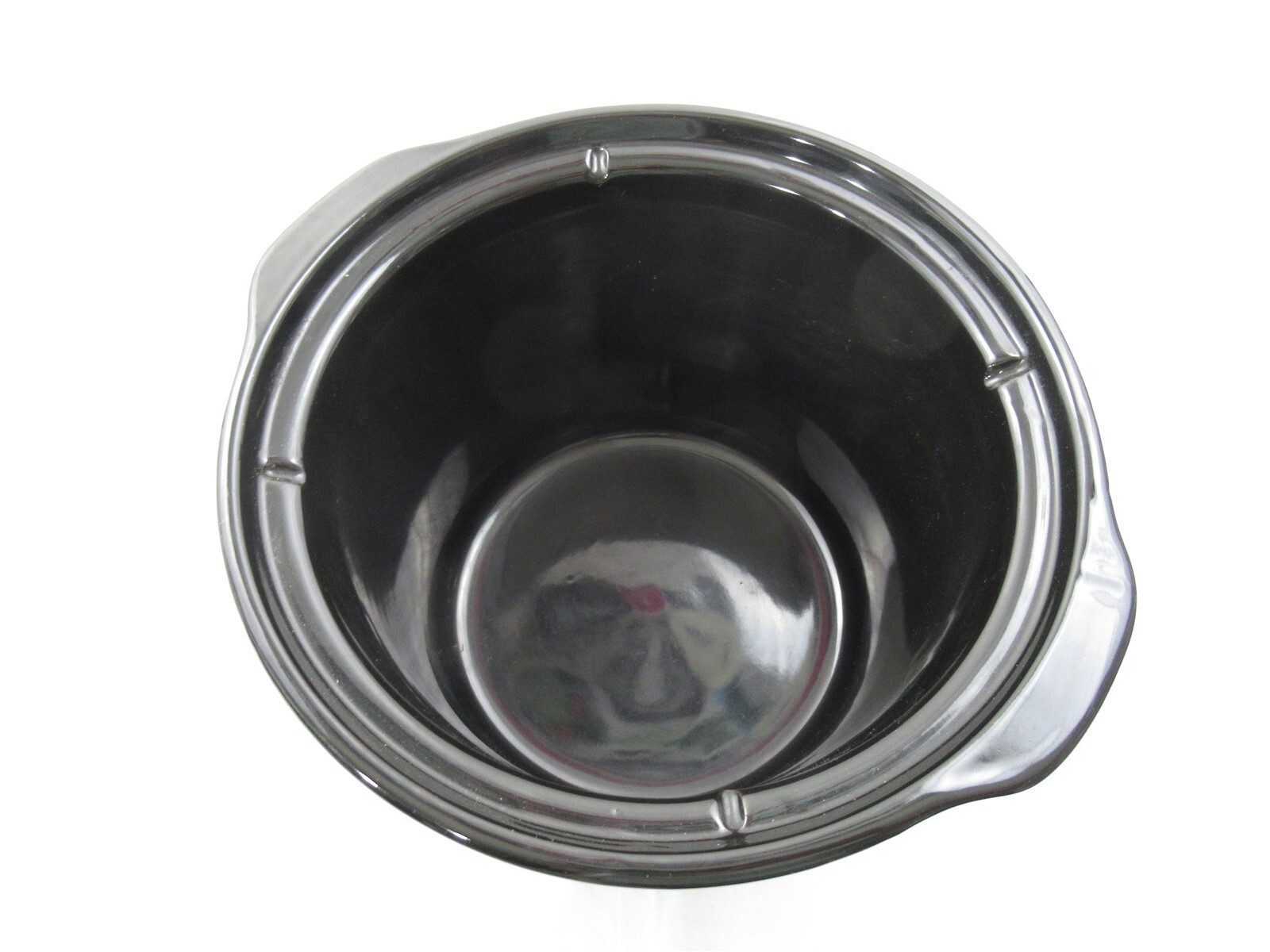 CROCK POT SLOW COOKER SCR400B STONEWARE LINER INSERT BLACK 4 QT QUART