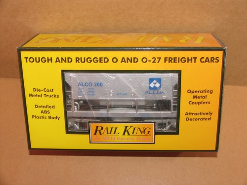 MTH Rail King Trains Alcoa Aluminio Mineral Carro y Mineral Carga 30-75646 Calibre O LN | Zustand: Used
