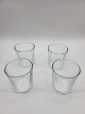 (Set Of 4) Hill Street Glasses Circleware 12.5 oz Rock Glasses Drinkware Set***