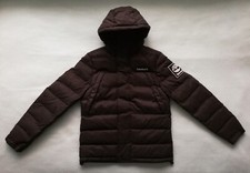 Timberland Small Black Hooded Puffer Jacket Two Fleece Lined Zip Pocket's NWT