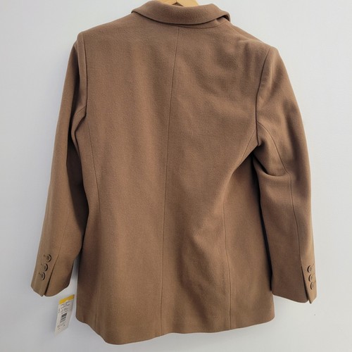 Harve Benard By Benard Holtzman Womens Button Blazer Jacket Linen NWT SIZE 14 - Picture 3 of 11