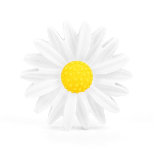 Daisy Flower Silicone Beads Baby Girl Boy Soother Holder Pacifier Clip 3pcs - Picture 22 of 30