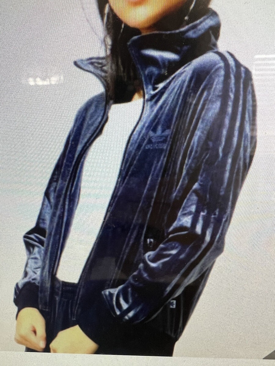 RARE🔥 LARGE adidas Originals Women's LUXE Velvet FIREBIRD Track