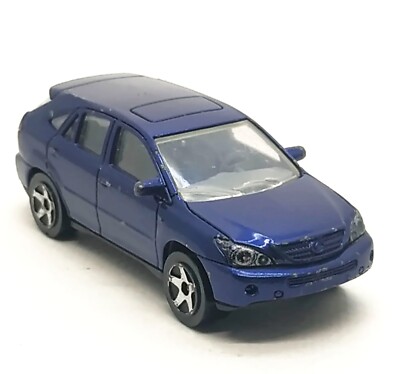 Lexus RX 400h 2006 ミニカー Majorette Lexus RX400H Dark Blue - Wheel 5S 1:61 (3