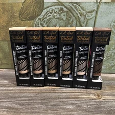 L.A.G￼irl Tinted Foundation,GLM 754 Nude, 1 fl oz (30 ml) LOT OF6 Pc.