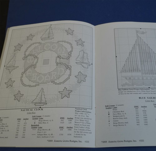 TGIF Thank Goodness It's Friday NAUTICAL KITCHEN 14 Cross Stitch Designs - Picture 3 of 6