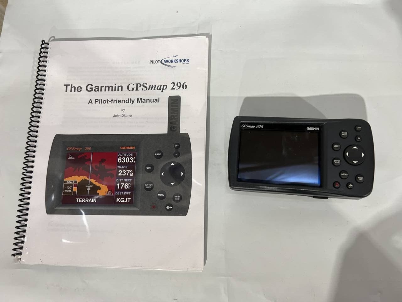 Garmin GPSMap 296 Aviation GPS Unit for Pilots eBay