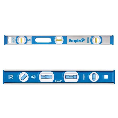 Milwaukee I-Beam Level 24in and 12in Compact Box Level Set Extruded Aluminum
