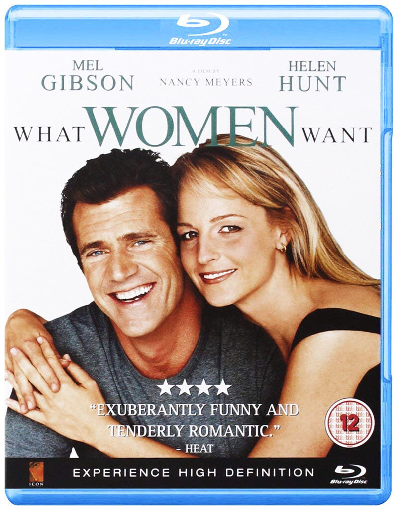 WHAT WOMEN WANT [Blu-ray] (2000) Mel Gibson, Helen Hunt