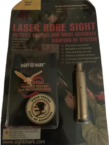 Viseur Laser Pour Calibres .243/.308WIN/7MM-08REM – Alésage Laser Rouge, Facile à Installer