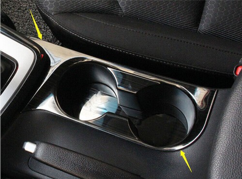 For Hyundai Elantra 17-20 Titanium Black Gear Water Cup Holder Panel Cover Trim - Picture 2 of 8