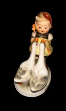 Vintage Hummel Goose Girl West Germany Goebel Figurine