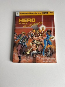 Hero Games Hero & Champions 4th Edition Hero System Rulebook 4th Ed 1990
