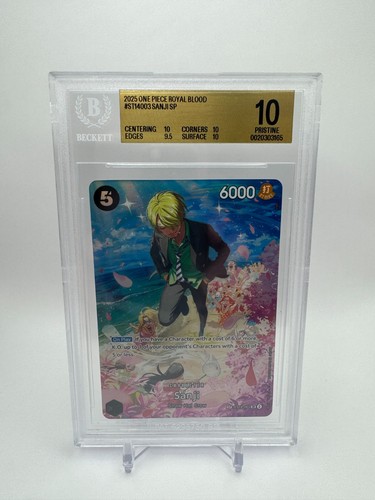 Sanji (SP Card) graded BGS 10 for sale on eBay