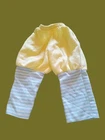 Vintage 80s Cabbage Patch Kid  Yellow Sweat  Pants With Blue Stripes Coleco