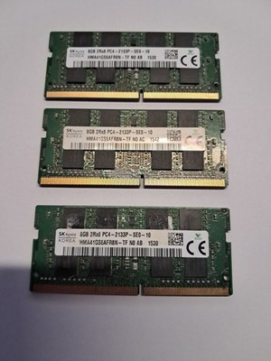 SK Hynix 8GB 2Rx8 PC4-2133P DDR4 Gebraucht Laptop RAM