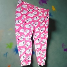 Disney Eeyore Pajama Pants 3X Women's Pink "Is It The Weekend " Theme