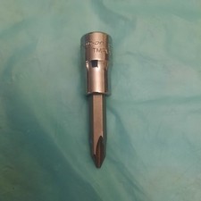 Snap-on TMP12E 1/4" Drive #1 Phillips Socket Driver. USA.