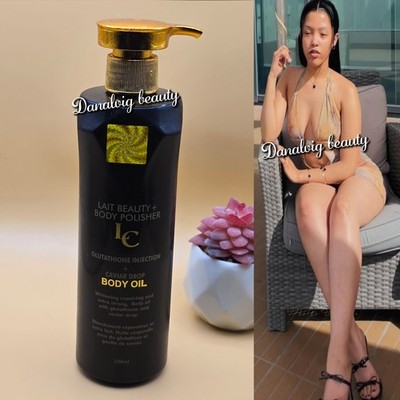 Lait Snapchat Diamant Noir Lightening Moisturizing Whitening Body Oil 300ml