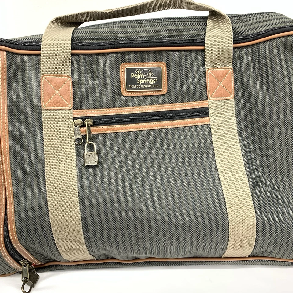 Bolsa de equipaje de viaje Palm Springs Ricardo Beverly Hills 20 x 12 Foto 3 de 4