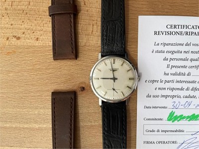 Longines Vintage Uhr Cal 490 REVIDIERT und mit GARANTIE!