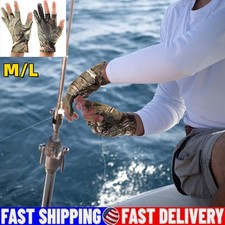 Fingerless Sun UV Protection Fishing Gloves Men/Women for Kayaking Fishing Glove