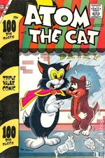 Atom the Cat #12 GD/VG 3.0 1958 Stock Image