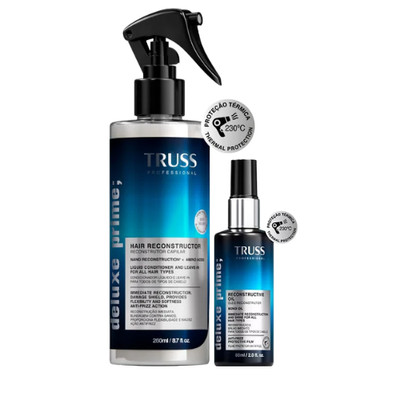 TRUSS Deluxe Prime Hair Treatment & Shine Oil Bundle   Professional Repair