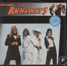 The Runaways – And Now... The Runaways (1979) Cherry Red – ARED 3 blue vinyl