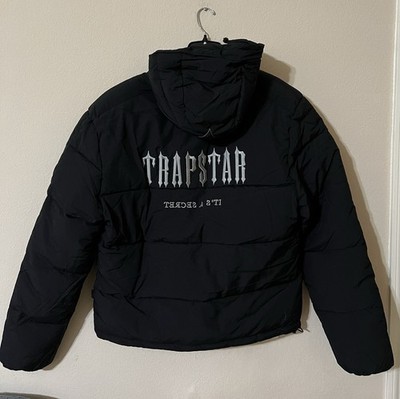 Trapstar Decoded 2.0 Hooded Puffer Jacket Size Large Brand New