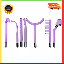 Replacement Violet Red High Frequency Electrodes Glass Tube for Facial Body Wand
