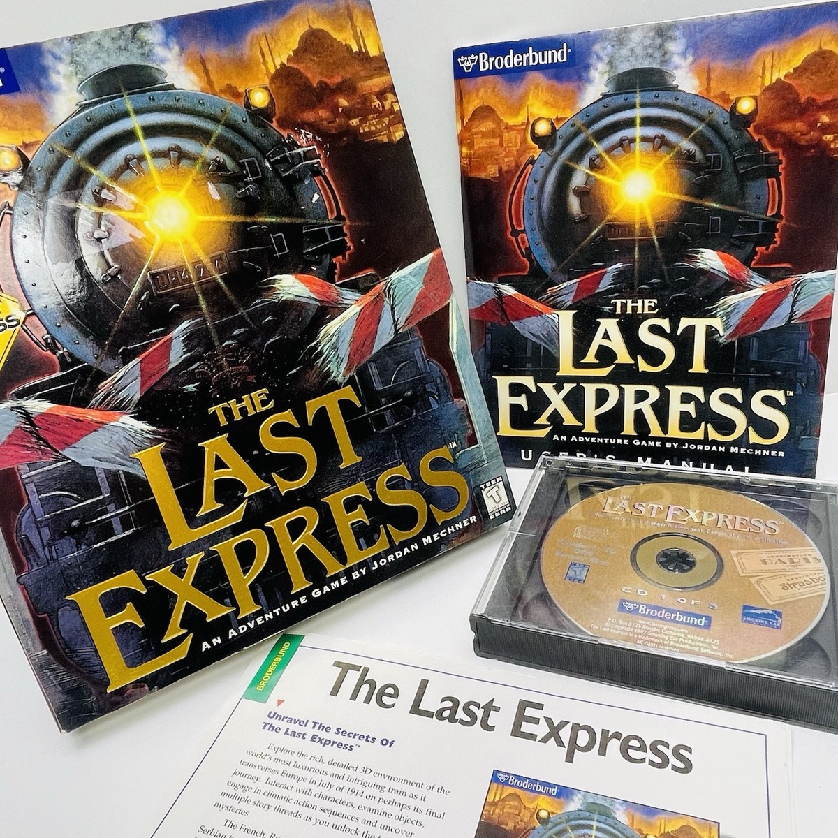 THE LAST EXPRESS ゲームバンク株　win95 THE LAST EXPRESS ゲームバンク株win95