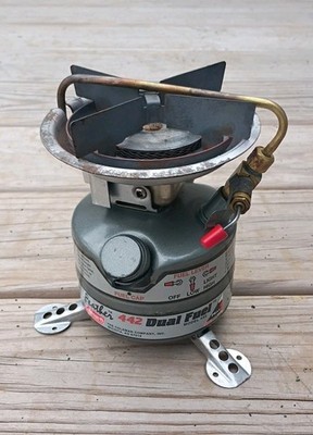 Coleman Peak 1 Feather 442 Dual Fuel Portable Stove | eBay