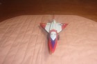 Vintage Tin Friction US Airforce FC-453 Convair Jet. — photo 4