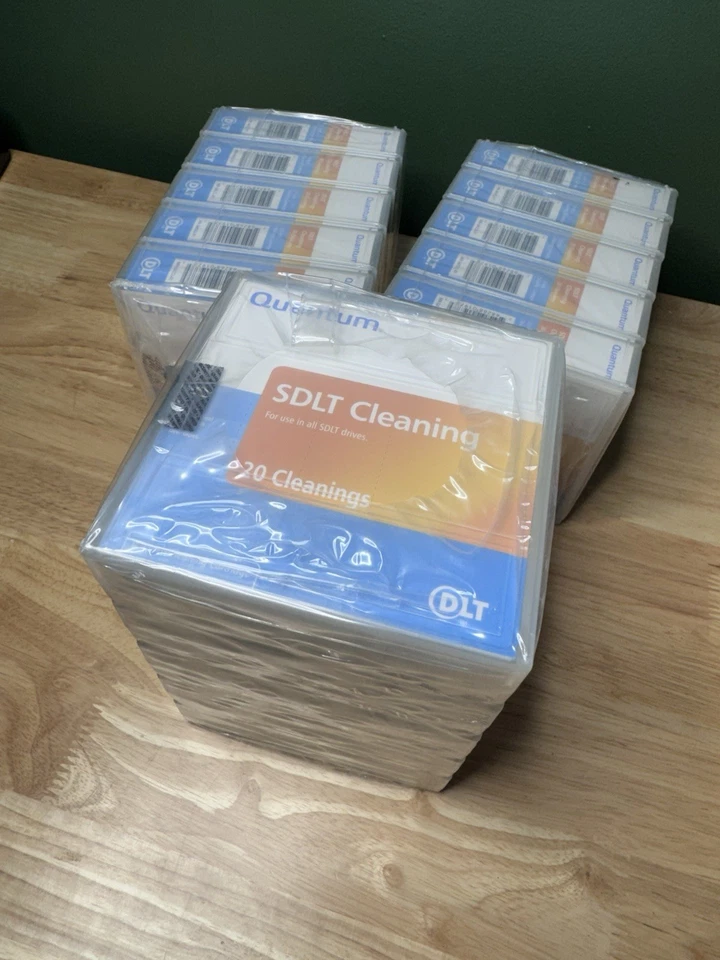 Quantum SDLT Cleaning Tape 5-Pack MR-SACCL-01, 20 Uses Each  - Image 4 of 4