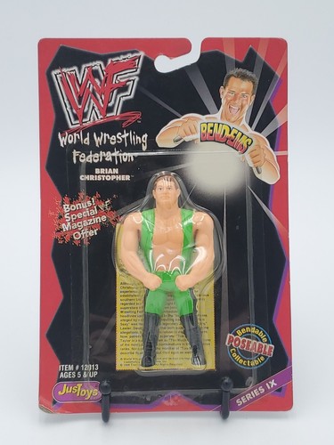 WWF WWE Just Toys Brian Christopher Bend-ems Wrest...