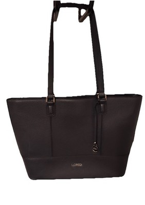 L.CREDI Handtasche Tasche Marine dunkelblau Neu