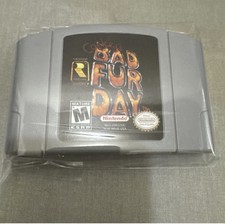 Conkers Bad Fur Day 64 Games For Nintendo N64...